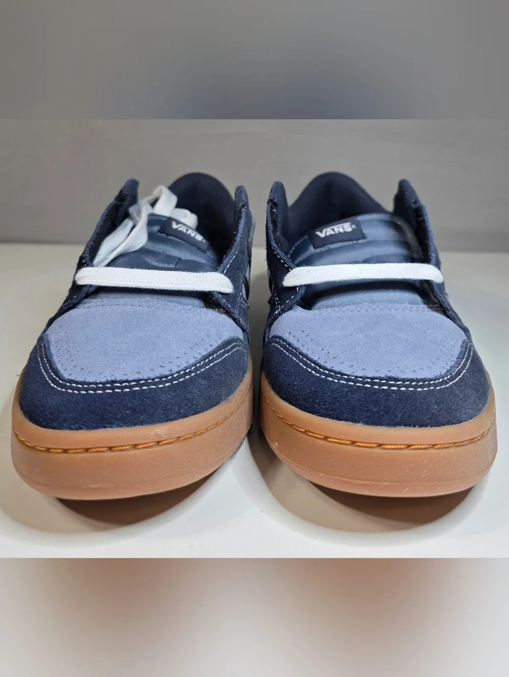 Vans Lowland 2.0 Sneaker in the Navy/Blue colorway Men's Size 9.5